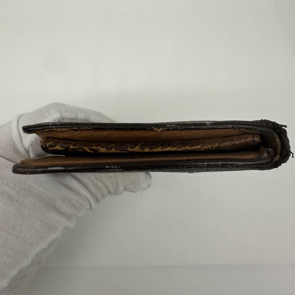 Authentic Men’s Louis Vuitton Bifold Wallet Snap Coin Pocket Vintage Elegance - Picture 5 of 12